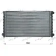 Radiateur, refroidissement du moteur FRIGAIR [0110.3035]