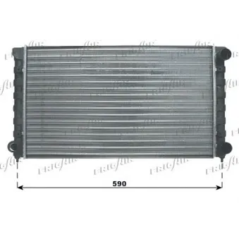 FRIGAIR 0110.3035 - Radiateur, refroidissement du moteur