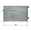 Radiateur, refroidissement du moteur FRIGAIR [0110.3063]