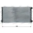 FRIGAIR 0110.3075 - Radiateur, refroidissement du moteur