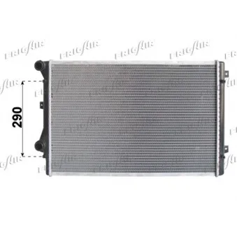 Radiateur, refroidissement du moteur FRIGAIR 0110.3134