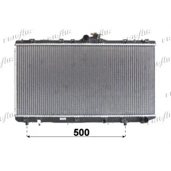 Radiateur, refroidissement du moteur FRIGAIR OEM 164006a160