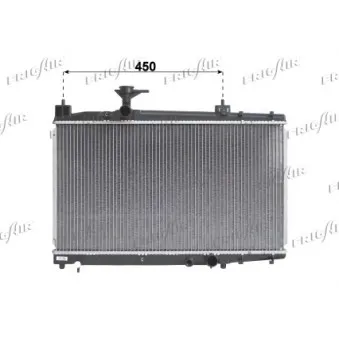 Radiateur, refroidissement du moteur FRIGAIR OEM 1640033070