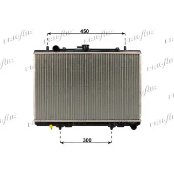 FRIGAIR 0116.3035 - Radiateur, refroidissement du moteur