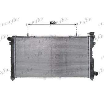 FRIGAIR 0118.3014 - Radiateur, refroidissement du moteur