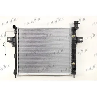 Radiateur, refroidissement du moteur FRIGAIR OEM 52079883AD