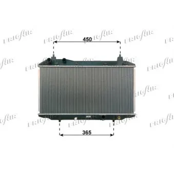 FRIGAIR 0119.3032 - Radiateur, refroidissement du moteur