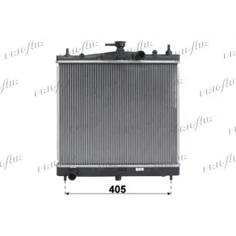 FRIGAIR 0121.3020 - Radiateur, refroidissement du moteur