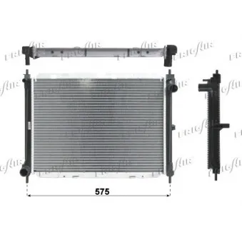 Radiateur, refroidissement du moteur FRIGAIR OEM 8200523416