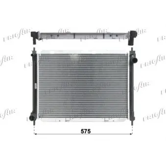 Radiateur, refroidissement du moteur FRIGAIR OEM 8200523416