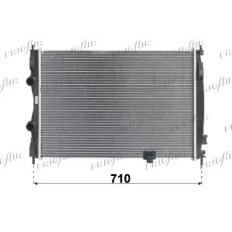 Radiateur, refroidissement du moteur FRIGAIR OEM 21400jd700