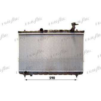 FRIGAIR 0128.3087 - Radiateur, refroidissement du moteur