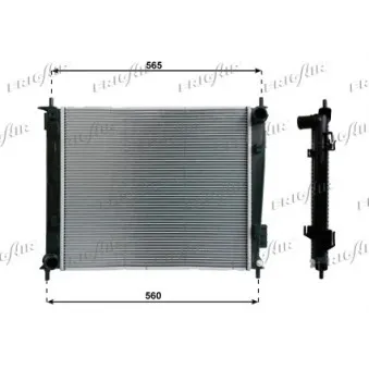 FRIGAIR 0133.3039 - Radiateur, refroidissement du moteur