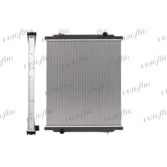 FRIGAIR 0237.3501 - Radiateur, refroidissement du moteur