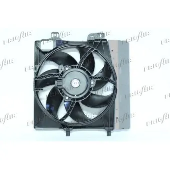 Ventilateur, refroidissement du moteur FRIGAIR 0503.2009 pour PEUGEOT 207 1.6 HDI - 92cv