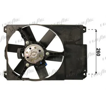 Ventilateur, refroidissement du moteur FRIGAIR OEM 1253C3