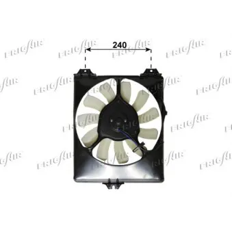 FRIGAIR 0504.2046 - Ventilateur, refroidissement du moteur