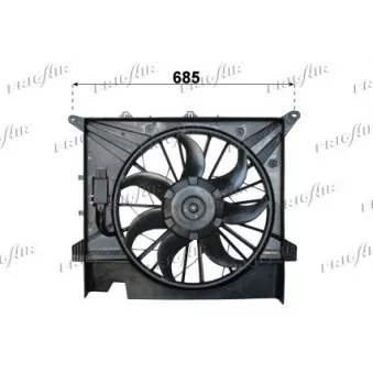Ventilateur, refroidissement du moteur FRIGAIR OEM 30665985