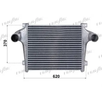 Intercooler, échangeur FRIGAIR 0704.3029