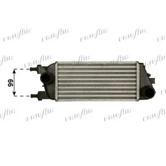 Intercooler, échangeur FRIGAIR OEM 51837873