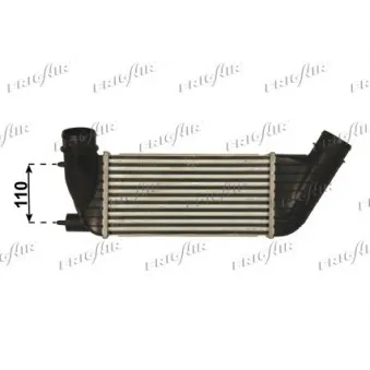 Intercooler, échangeur FRIGAIR 0704.3130