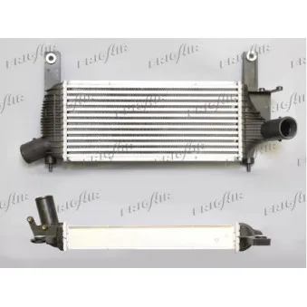Intercooler, échangeur FRIGAIR 0721.3008