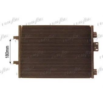 Condenseur, climatisation FRIGAIR OEM 7700436062