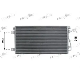 Condenseur, climatisation FRIGAIR OEM 4403238