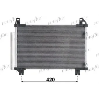 Condenseur, climatisation FRIGAIR 0815.3033