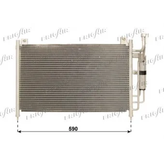 Condenseur, climatisation FRIGAIR 0825.3021