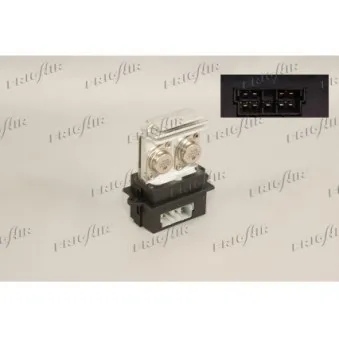 Résistance, pulseur d'air habitacle FRIGAIR OEM 7701033535