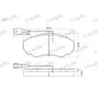 FRIGAIR PD04.529 - Jeu de 4 plaquettes de frein avant