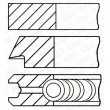 GOETZE ENGINE 08-107908-00 - Jeu de segments de pistons