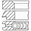 GOETZE ENGINE 08-109100-00 - Jeu de segments de pistons