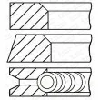 GOETZE ENGINE 08-110200-00 - Jeu de segments de pistons