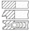 GOETZE ENGINE 08-112500-00 - Jeu de segments de pistons