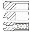 GOETZE ENGINE 08-112700-00 - Jeu de segments de pistons