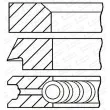 GOETZE ENGINE 08-215306-10 - Jeu de segments de pistons