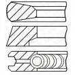 Jeu de segments de pistons GOETZE ENGINE [08-420900-00]