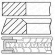 GOETZE ENGINE 08-428500-00 - Jeu de segments de pistons