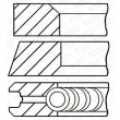 GOETZE ENGINE 08-433200-00 - Jeu de segments de pistons