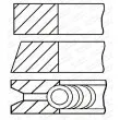 GOETZE ENGINE 08-961807-00 - Jeu de segments de pistons