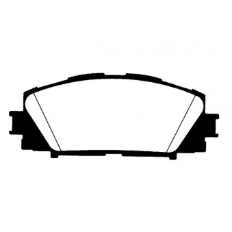 Jeu de 4 plaquettes de frein avant RAICAM OEM 044650W141