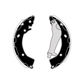 Jeu de mâchoires de frein RAICAM OEM 583051CA10