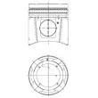 KOLBENSCHMIDT 41012963 - Kit de réparation, Piston/Chemise de cylindre
