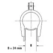 SACHS 200 054 - Jeu de 2 amortisseurs avant