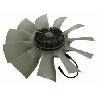 Embrayage, ventilateur de radiateur SACHS 2166 502 003 pour DAF LF 55 FA 55,300 - 300cv