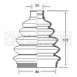 Joint-soufflet, arbre de commande FIRST LINE [FCB2302]