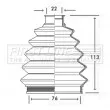 Joint-soufflet, arbre de commande FIRST LINE [FCB2335]