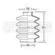 Joint-soufflet, arbre de commande FIRST LINE [FCB2423]